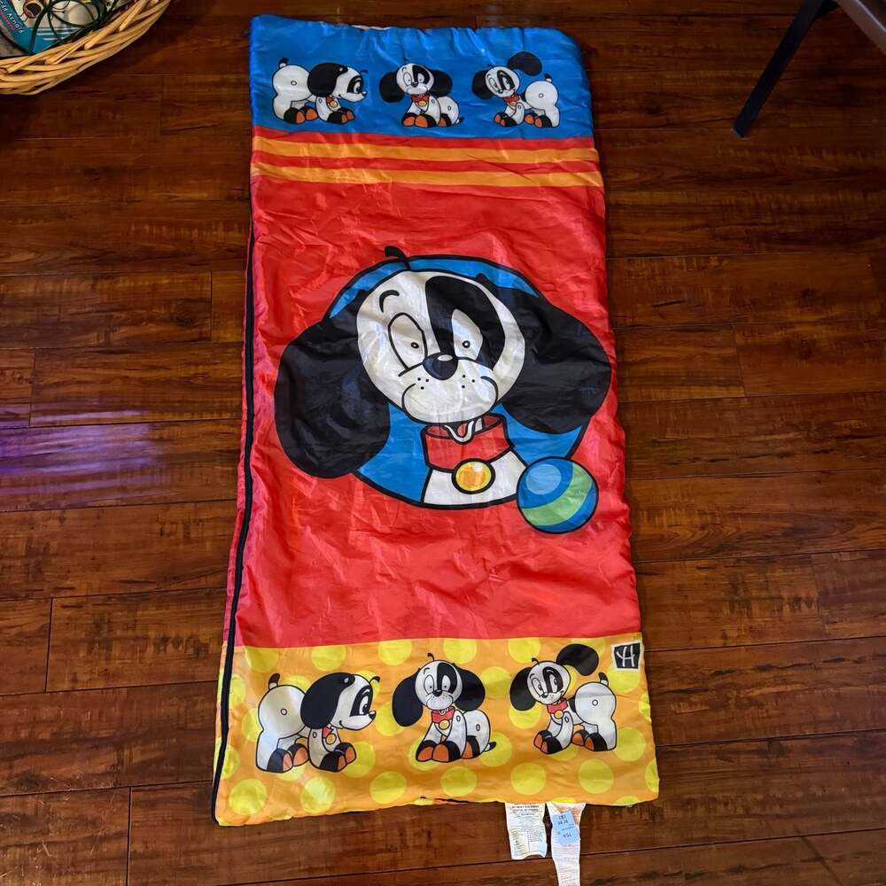 Vintage Highlights  The Adventures of Spot Puppy Dog Kids Sleeping Bag